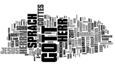 Wordle zu Verseingaben