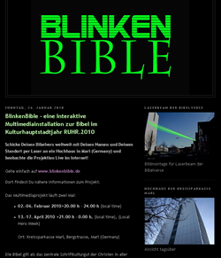 Blog zu BlinkenBible