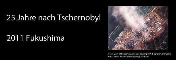 25-Jahre Tschernobyl im Jahr von Fukushima