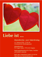 Liebe ist … - Abendkirche zum Valentinstag