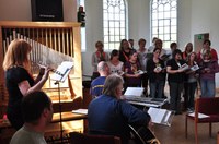 Kirchentagsgottesdienst in der Friedenskirche