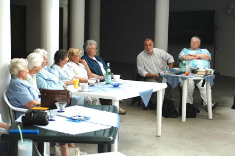 Horst Boegeholz im Bibelcafe