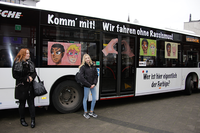 Schüler gestalten Linienbus der Vestischen gegen Rassismus und Diskriminierung