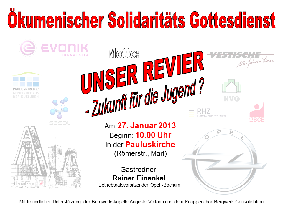 "Unser Revier - Zukunft für die Jugend?"