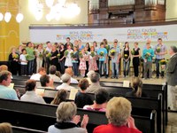 Sommerkonzert der Musikschule Marl in der bald 100-jährigen Pauluskirche Marl-Hüls auf sehr hohem Niveau