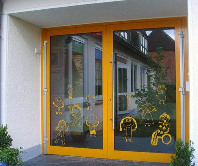 Eingangsbereich Ev. Kita Wichernkindergarten, Oer-Erkenschwick
